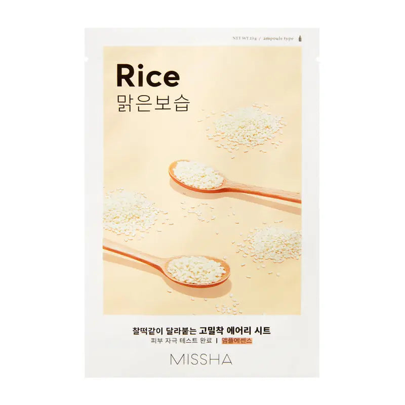 MISSHA Airy Fit Sheet Mask Rice-0