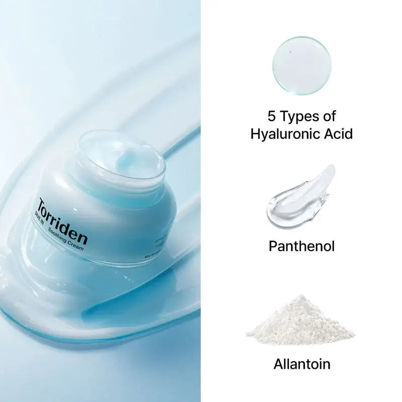 Torriden Dive-In Low Molecular Hyaluronic Acid Soothing Cream 100ml-2
