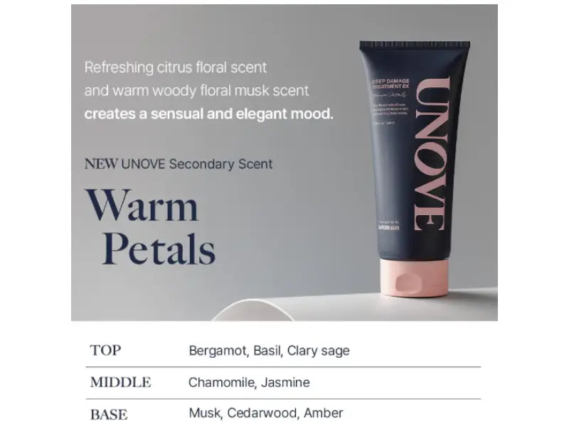 Unove Deep Damage Treatment EX 320ml - Warm Petal-4