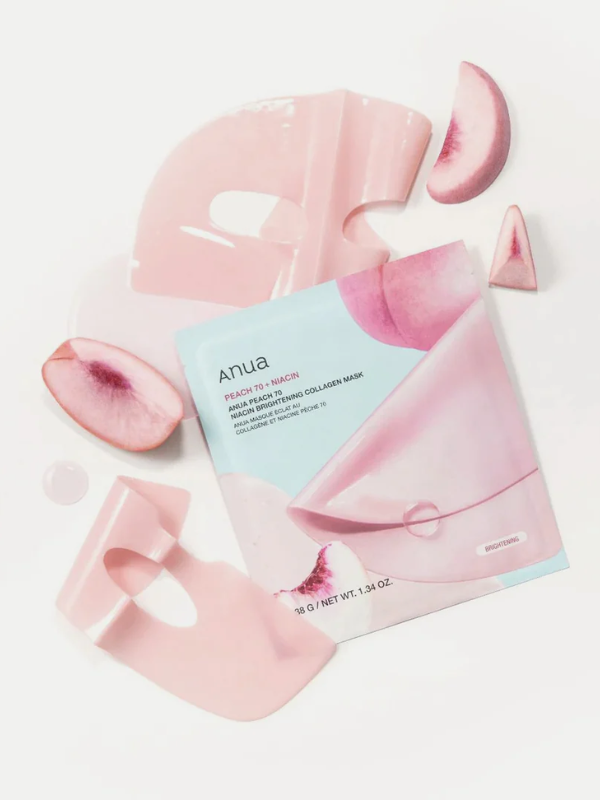 Anua Peach 70 Niacin Brightening Collagen Mask 38g-2