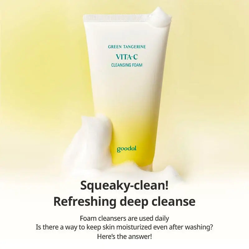 goodal Green Tangerine Vita C Cleansing Foam 150ml-2