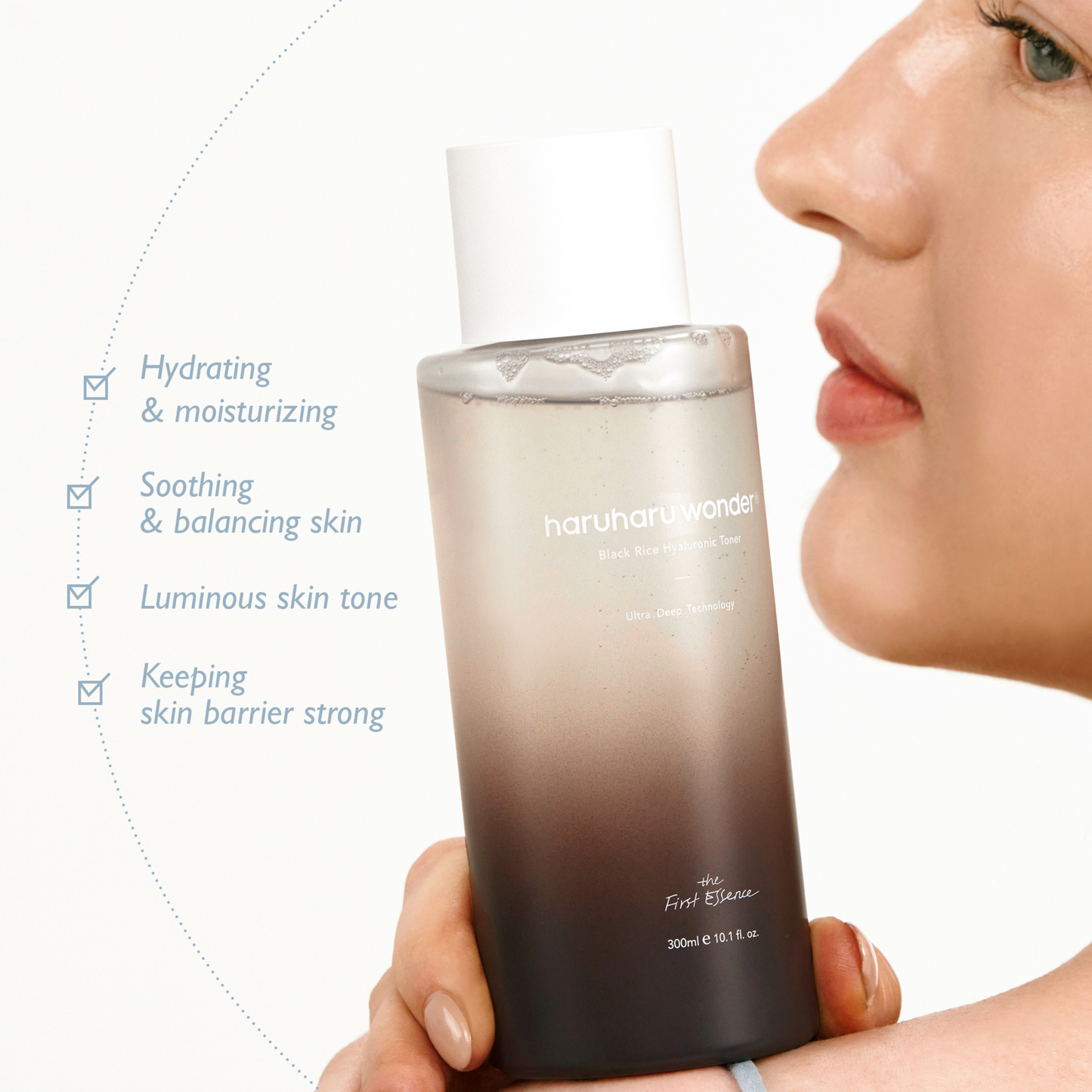 haruharu wonder Black Rice Hyaluronic Toner 300ml-2