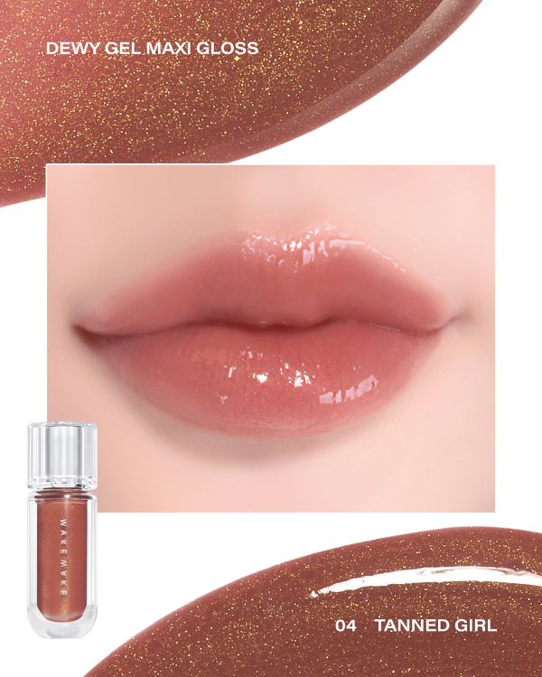 WAKEMAKE Dewy Gel Maxi Gloss 3.8g-4