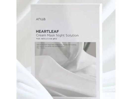 Anua Heartleaf Cream Night Solution Sheet Mask 25ml 1PC-0