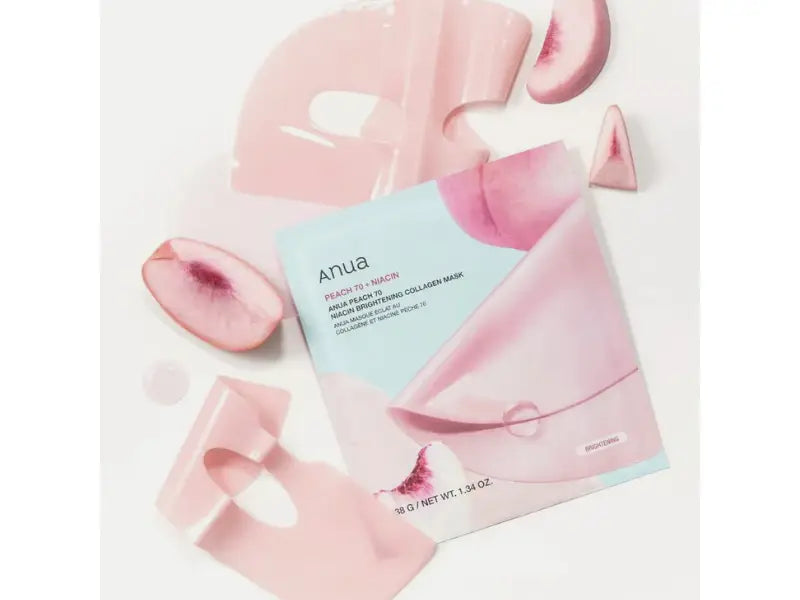 Anua Peach 70 Niacin Brightening Collagen Mask 38g-2