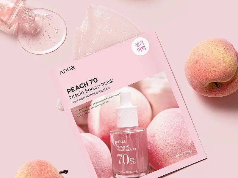 Anua Peach 70 Niacin Serum Mask 25ml-4