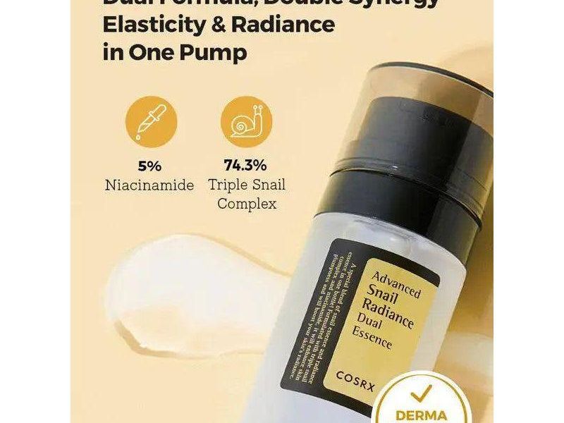 COSRX Advanced Snail Radiance Dual Essence 80ml-1