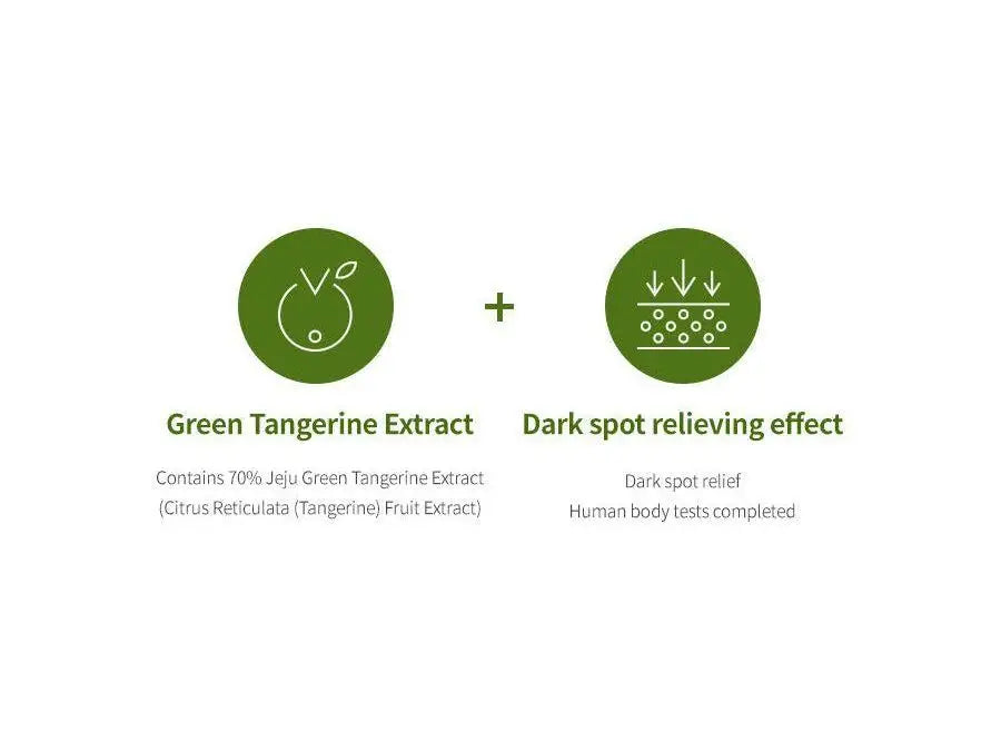 Goodal Green Tangerine Vita C Dark Spot Care Serum Sheet Mask 28g-2