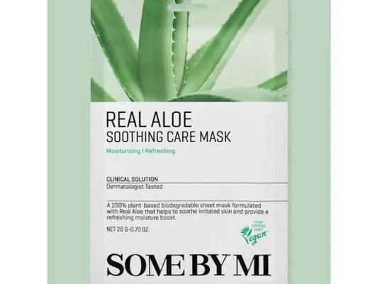 SOME BY MI Real Aloe Soothing Care Mask 20g-0