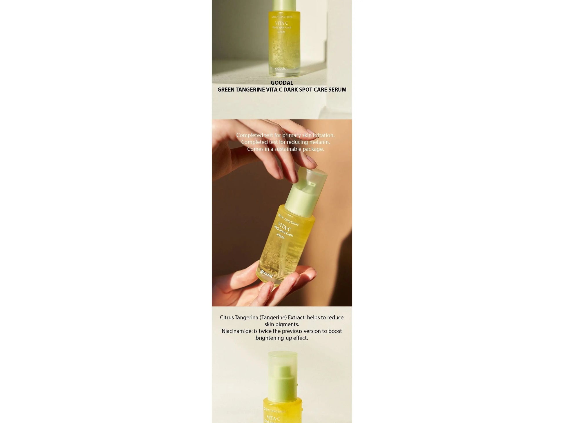 goodal Green Tangerine Vita C Dark Spot Care Serum 40ml-2